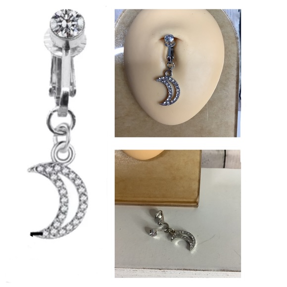 Clip-On Belly Button Ring - Picture 1 of 4